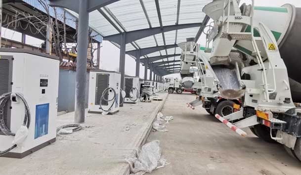 【重卡电动先锋】37000cm威尼斯300-400kW重卡充电桩：亮点与应用典范(图5)